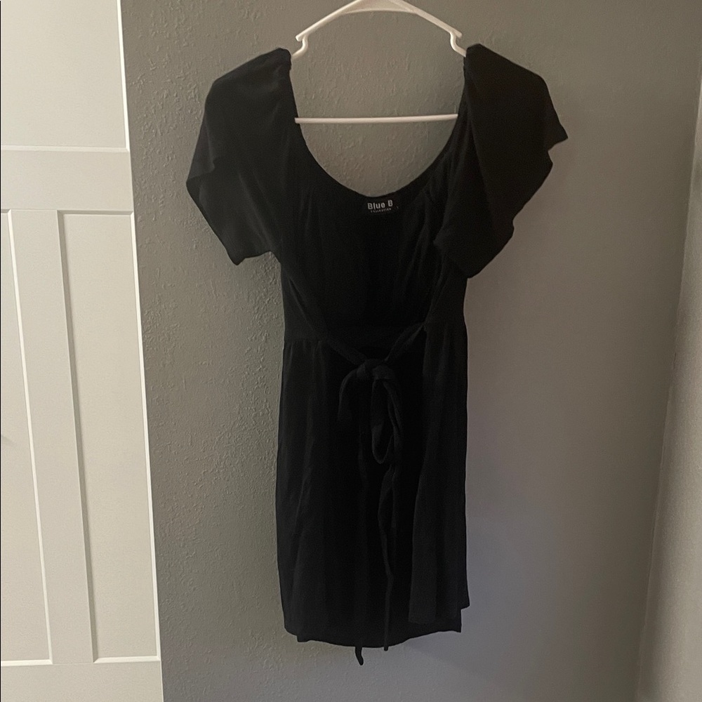 Black Tunic Top with built in Bra